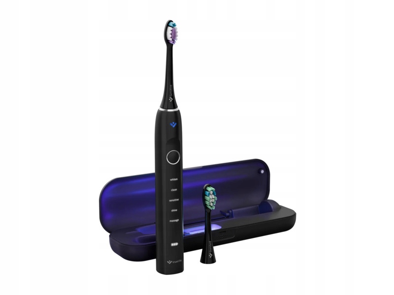 Soniczna Szczoteczka Do Zębów Truelife Sonicbrush CLEAN70 Uv Czarna