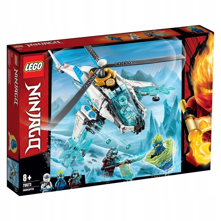 Lego Ninjago 70673 Szurikopter Klocki