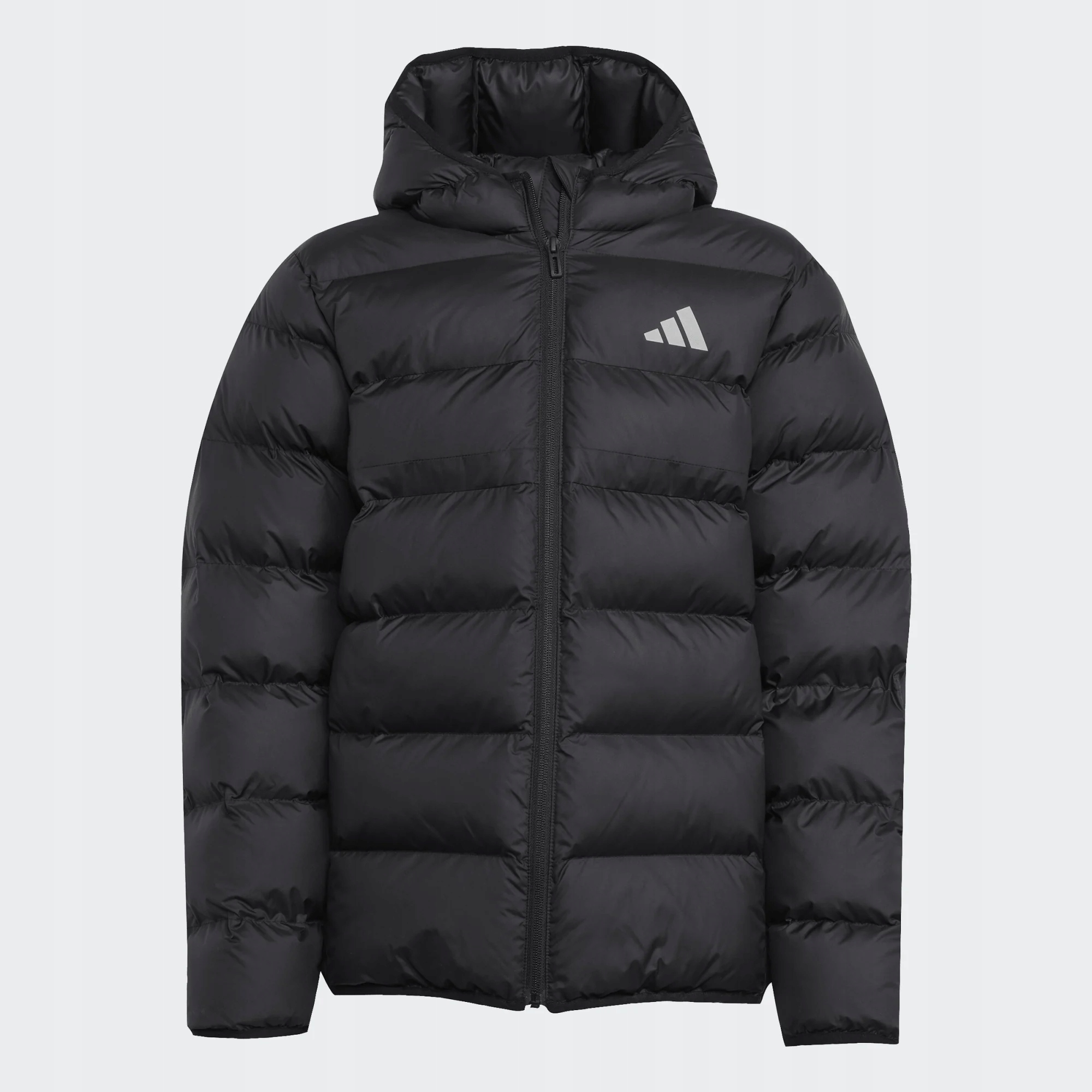Adidas Kurtka Zimowa Dziecięca Juniorska z Kapturem Czarna JL7430 R. 140