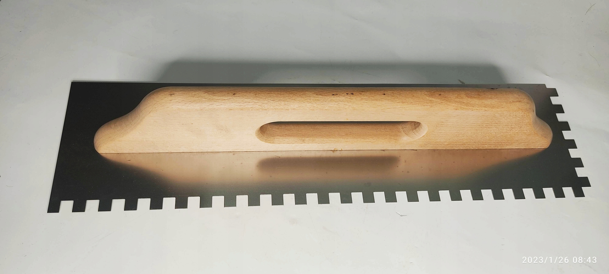 

Paca nierdzewna zębata 480mm ząb 8x8 mm tynkarska