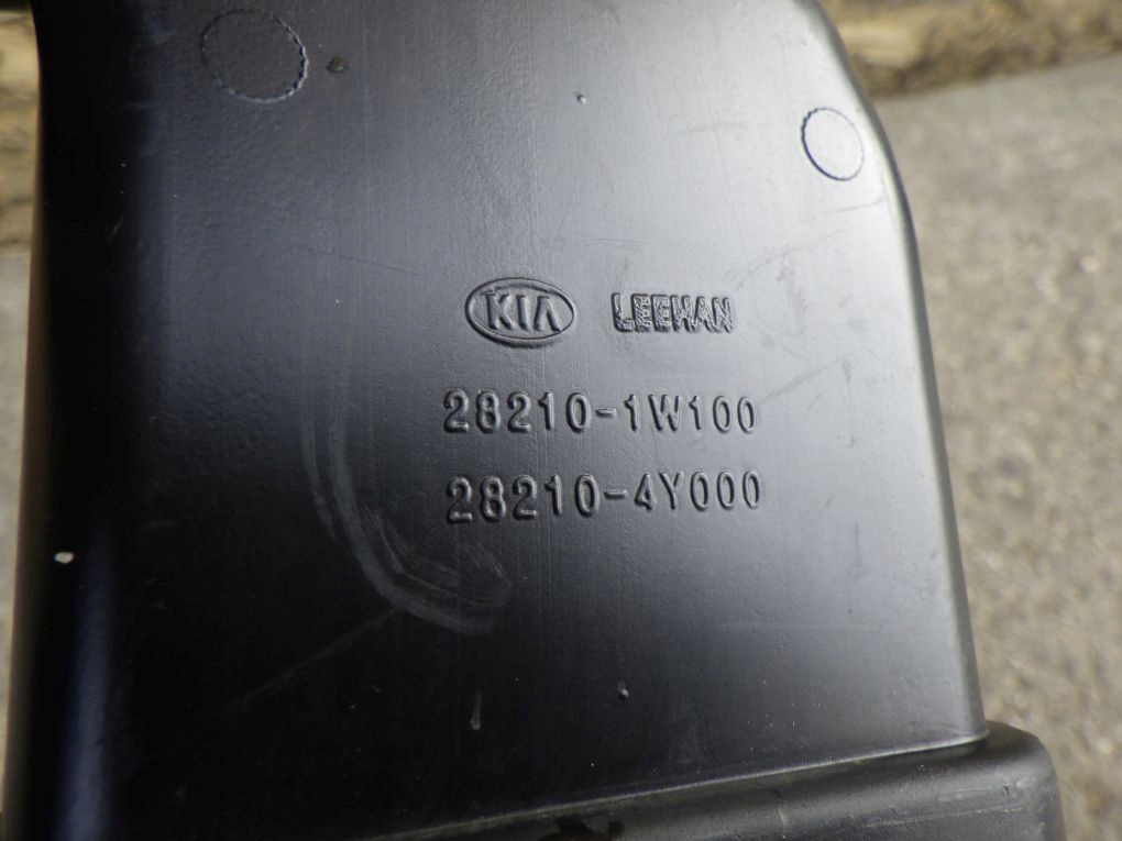 KIA RIO 3 III 1.1 rohr luft dolot