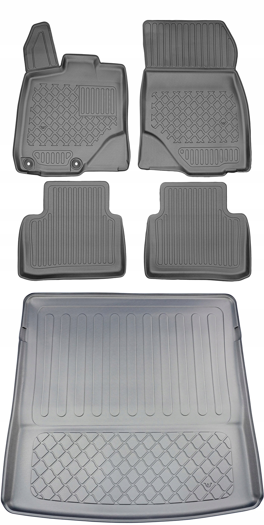 Peugeot 5008 III 7 miest 2024- Mhev Sada Koberce batožinový priestor