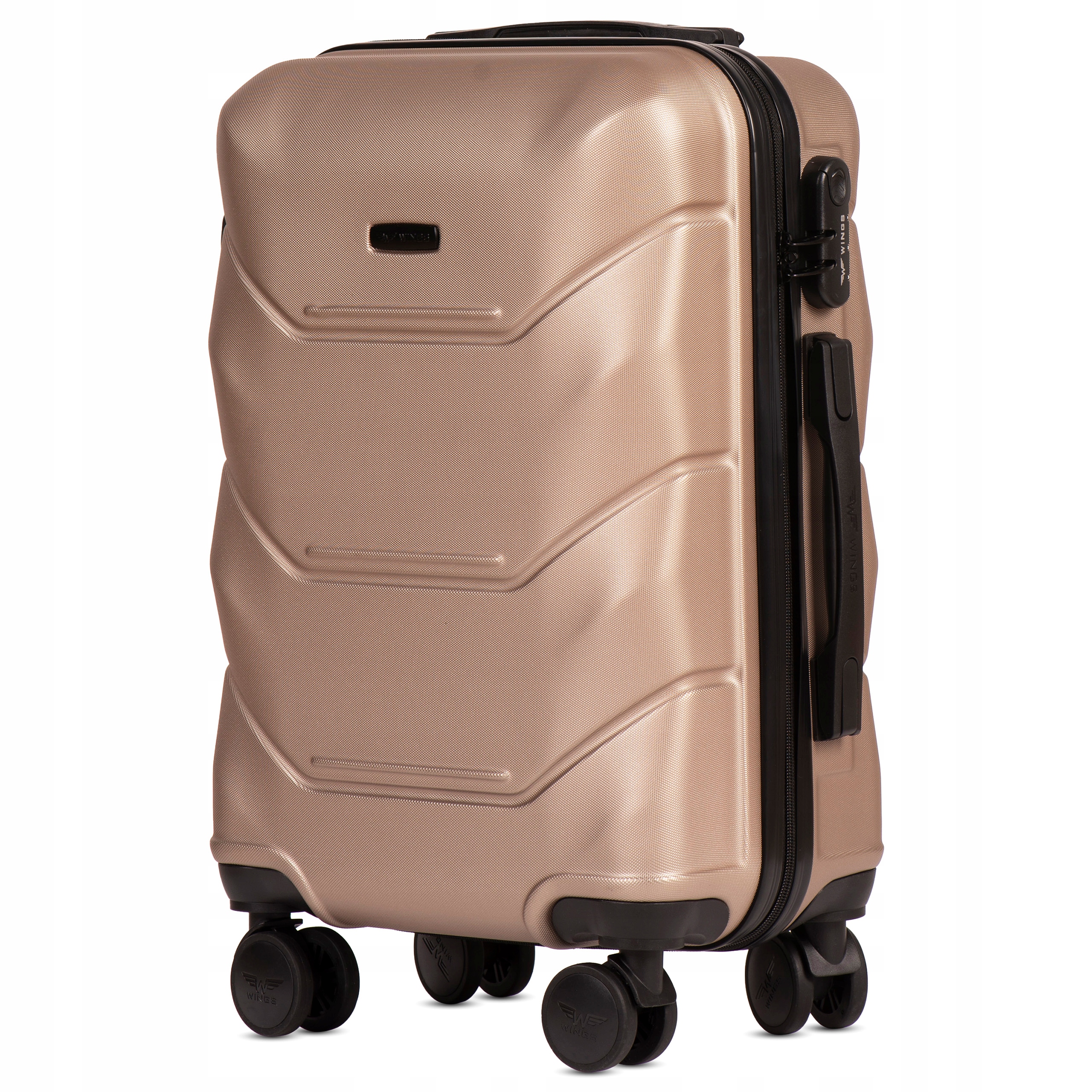 Kabinový kufr Wings 148 S Champagne 36 l Abs