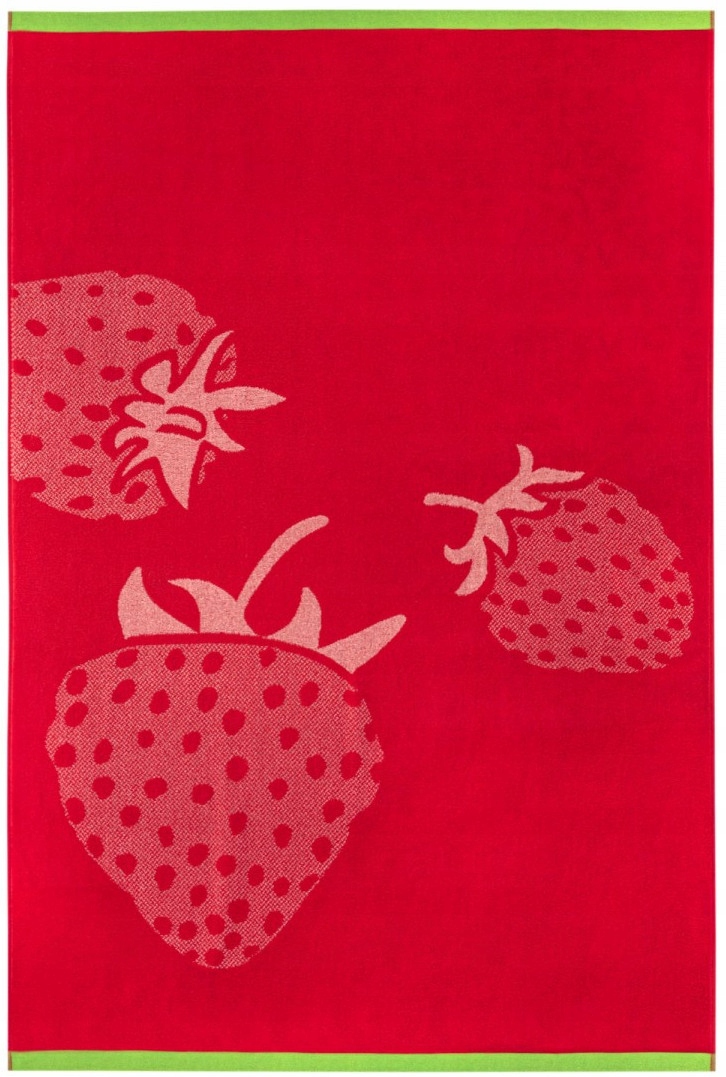 

Ręcznik plażowy Strawberry czerwony 100x160cm 380g