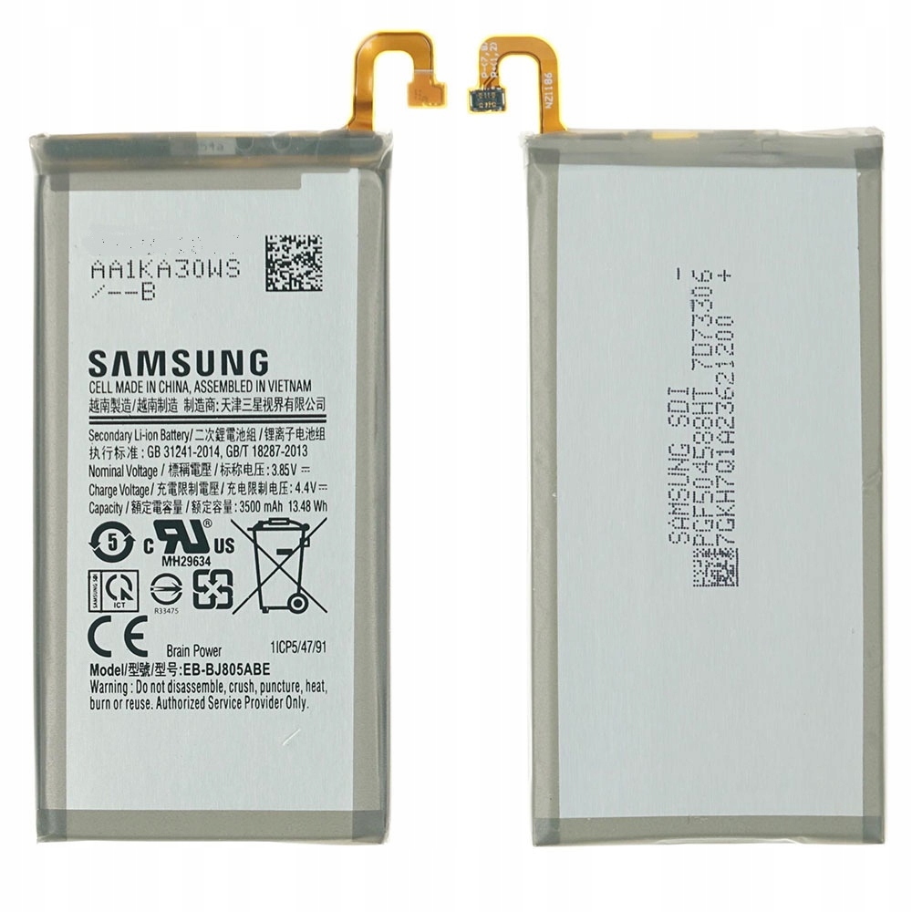 Nowa Oryginalna Bateria EB-BJ805ABE Samsung A6 Plus SM-A605F SM-A605G