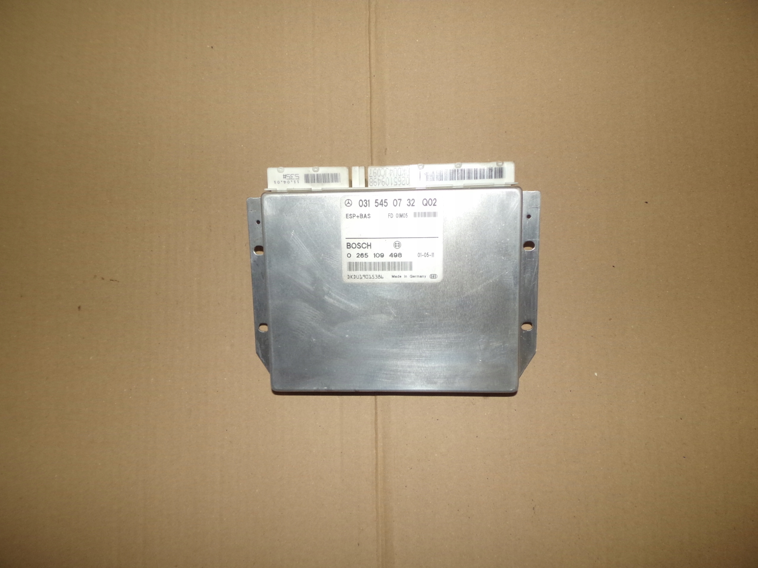 STEROWNIK MODUŁ ESP 0265109498 MERCEDES W208 W210