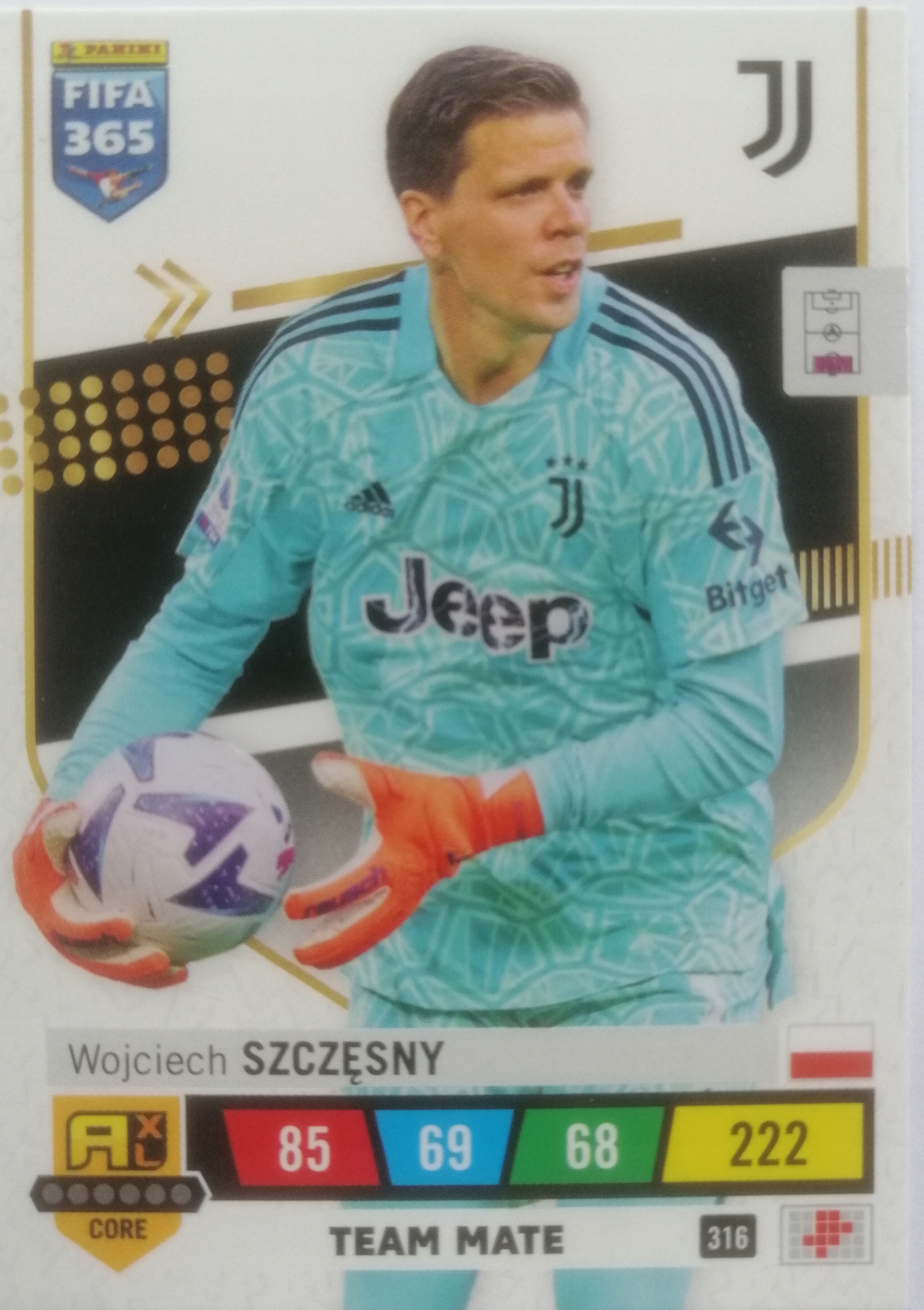Fifa 365 2023 Core Team Mate 316 Szczęsny Juventus