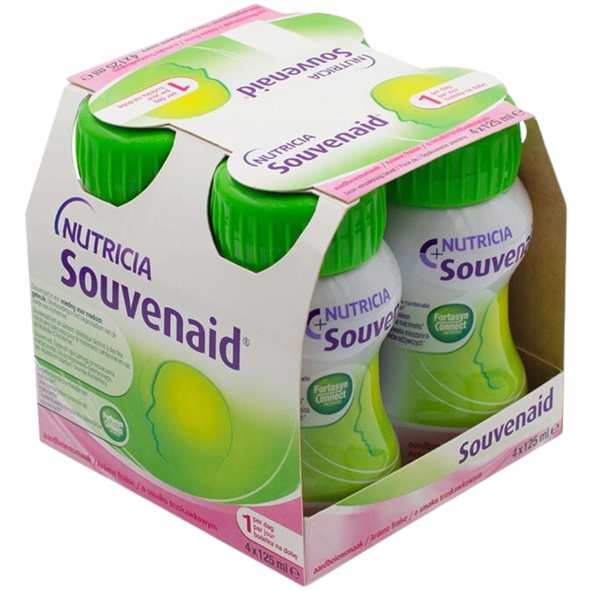 Souvenaid O smaku waniliowym 4 x 125 ml