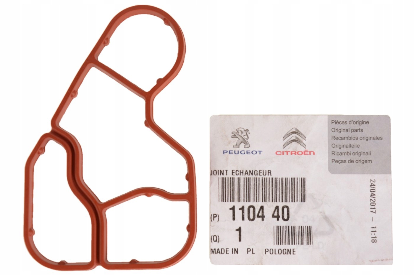 USZCZELKA CHŁODNICY OLEJU 1.8 2.0 C4 C5 II III C8