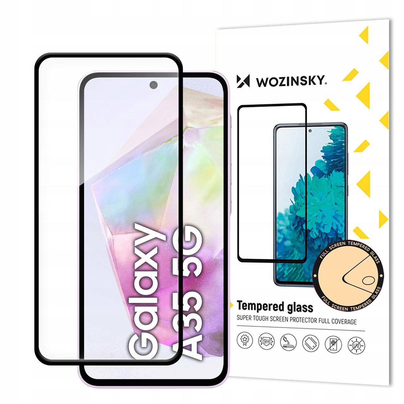 Szkło Hartowane Wozinsky Full Glue Tempered Glass Na Samsung Galaxy A35