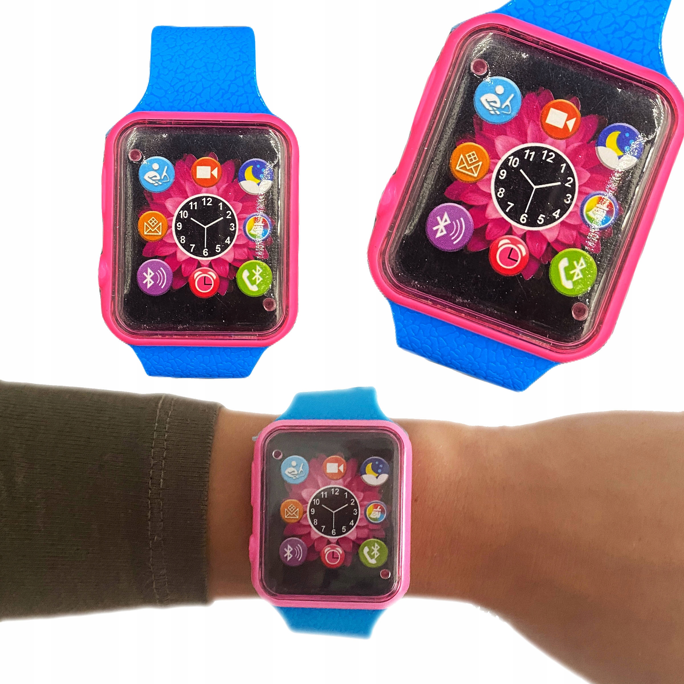 

Zegarek Dla Dzieci Smartwatch Zabawkowy Kolorowy