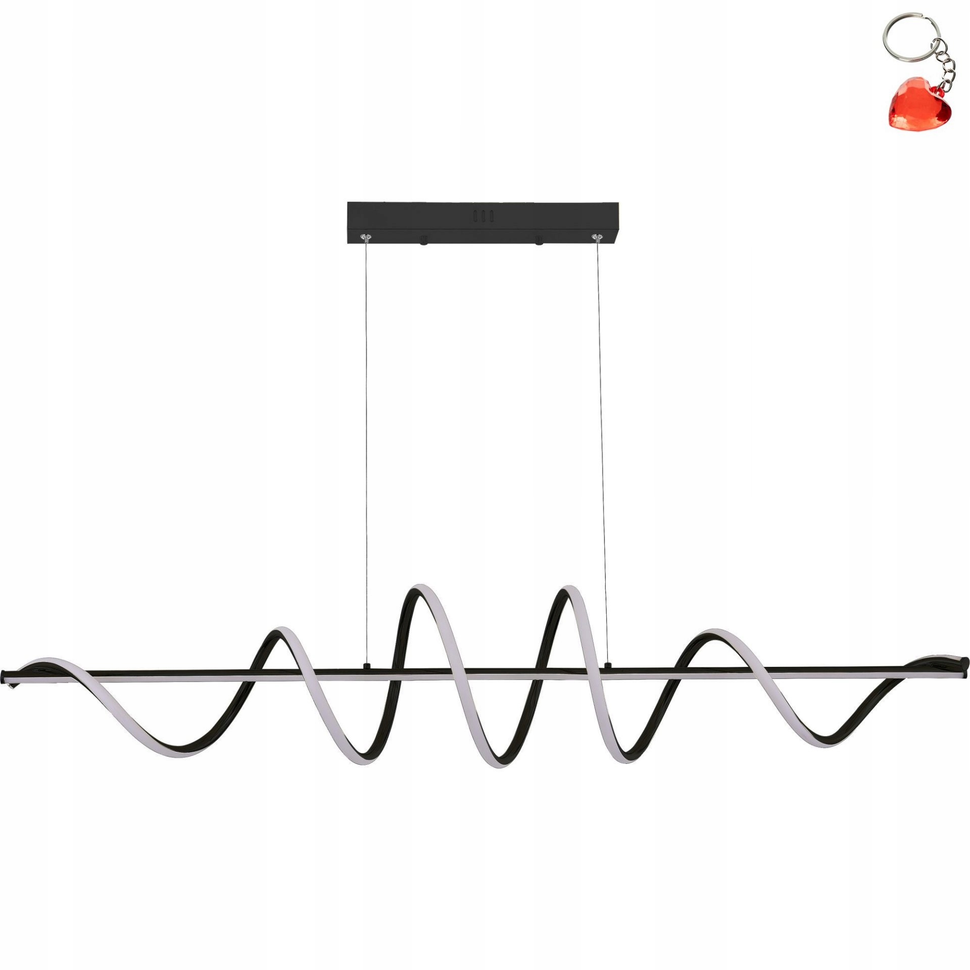 Led závesná lampa 60W Esero MS902-BK Zuma Line