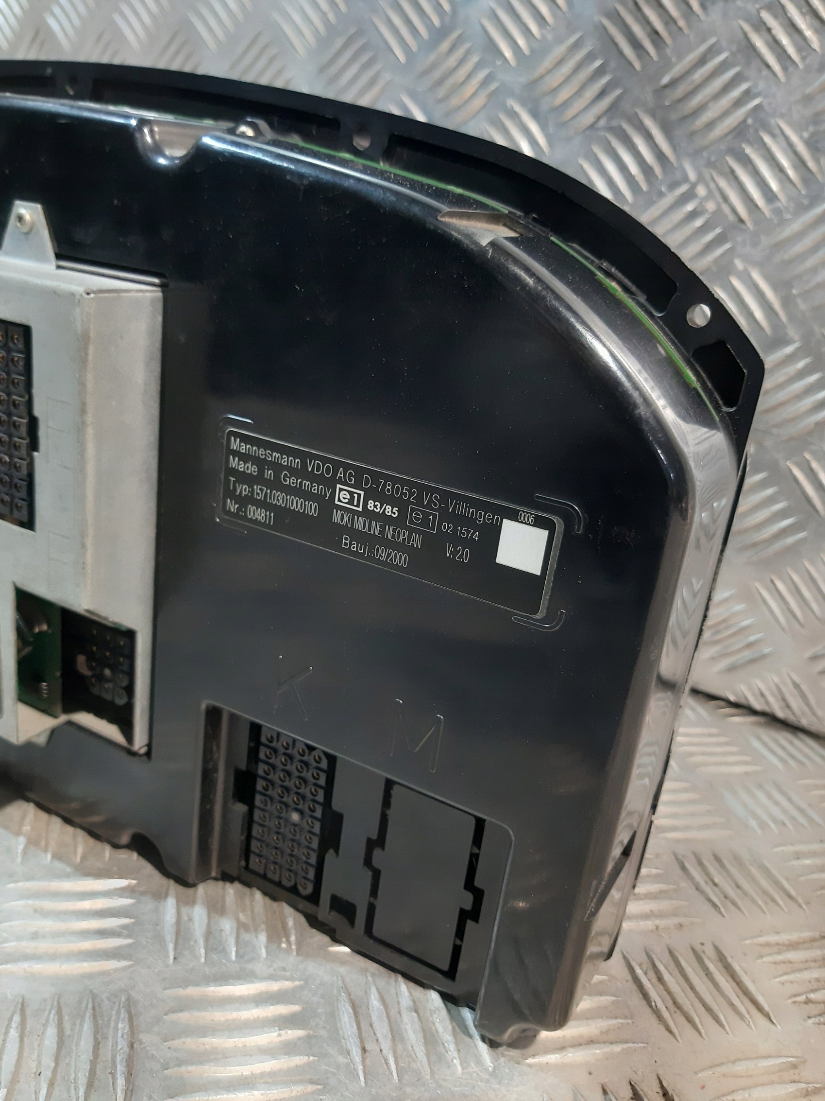 clock dials NEOPLAN 1366.10010001 wersja 2.0, Siemens VDO