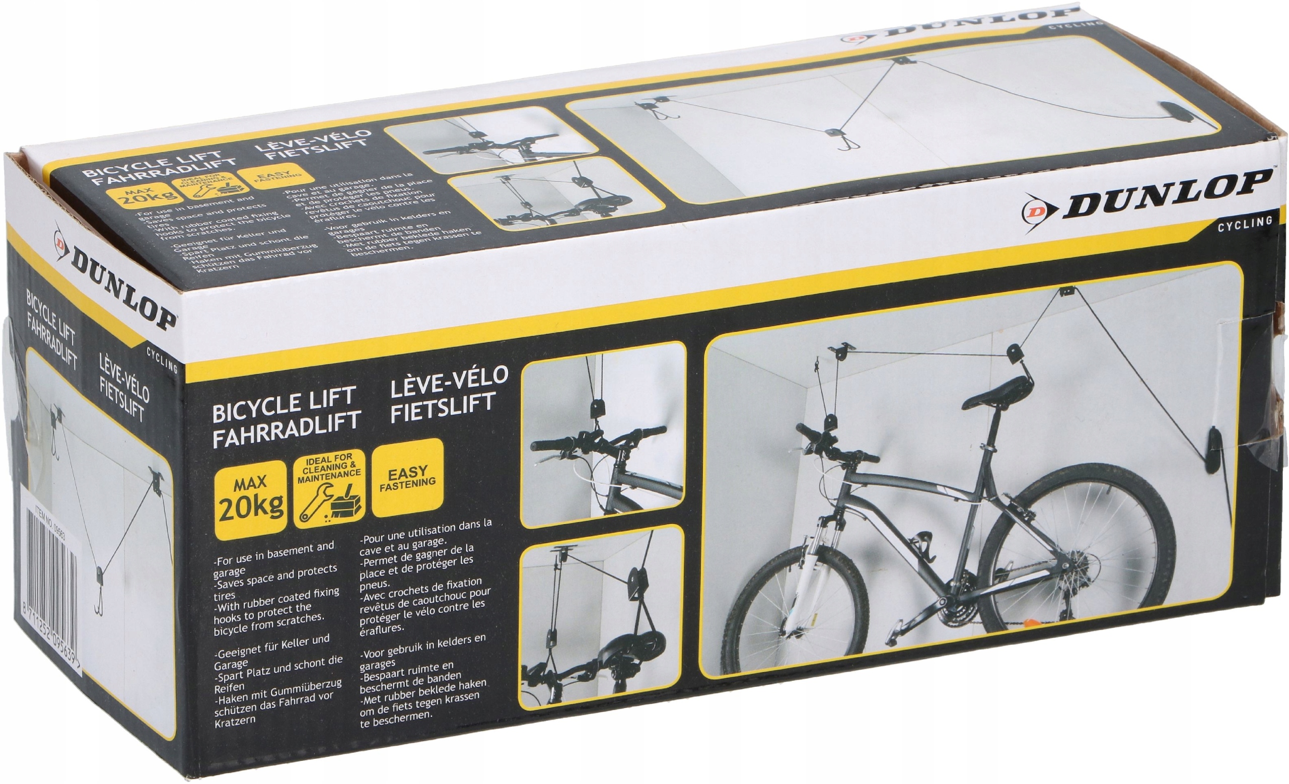 UCHWYT DO ROWERU WINDA HAK WIESZAK DO SUFITU SUFITOWY NA ROWER PODWIESZANY EAN (GTIN) 8711252095639