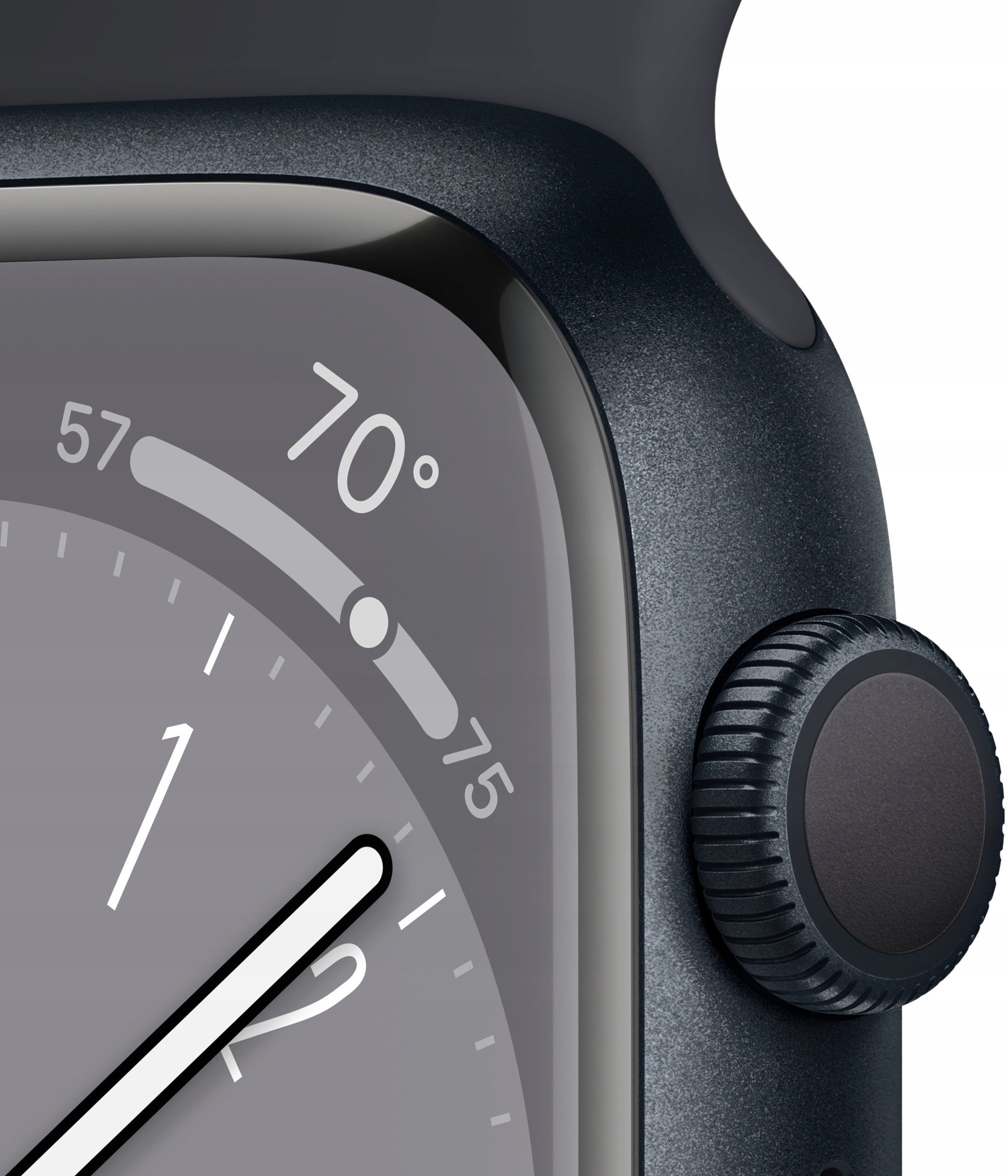 APPLE WATCH 8 A2771 GPS 45mm | MIDNIGHT | OUTLET | M/L | NIEAKTYWOWANY Marka Apple