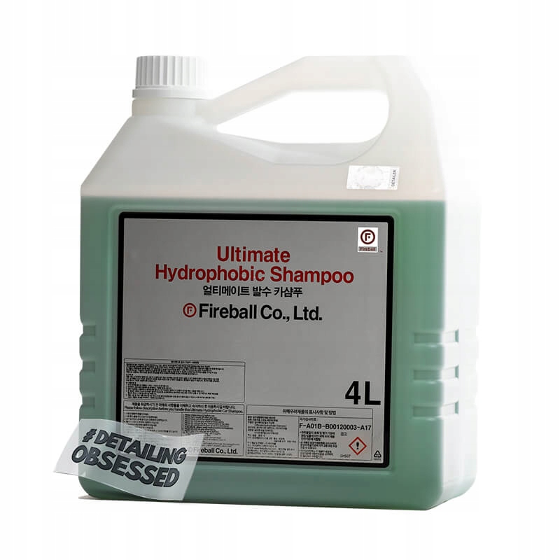 Fireball Ultimate Hydrophobic Shampoo 4L