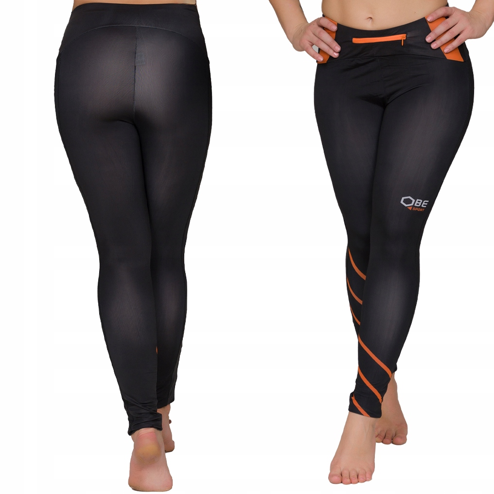 

Legginsy Sportowe damskie z wysokim stanem Fitness