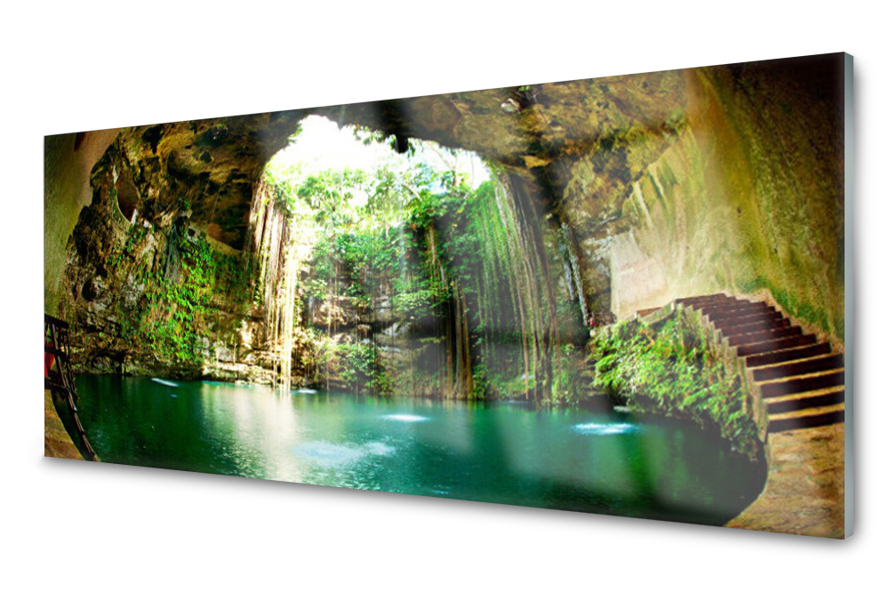 

Panel szklany do kuchni Wodospad 125x50