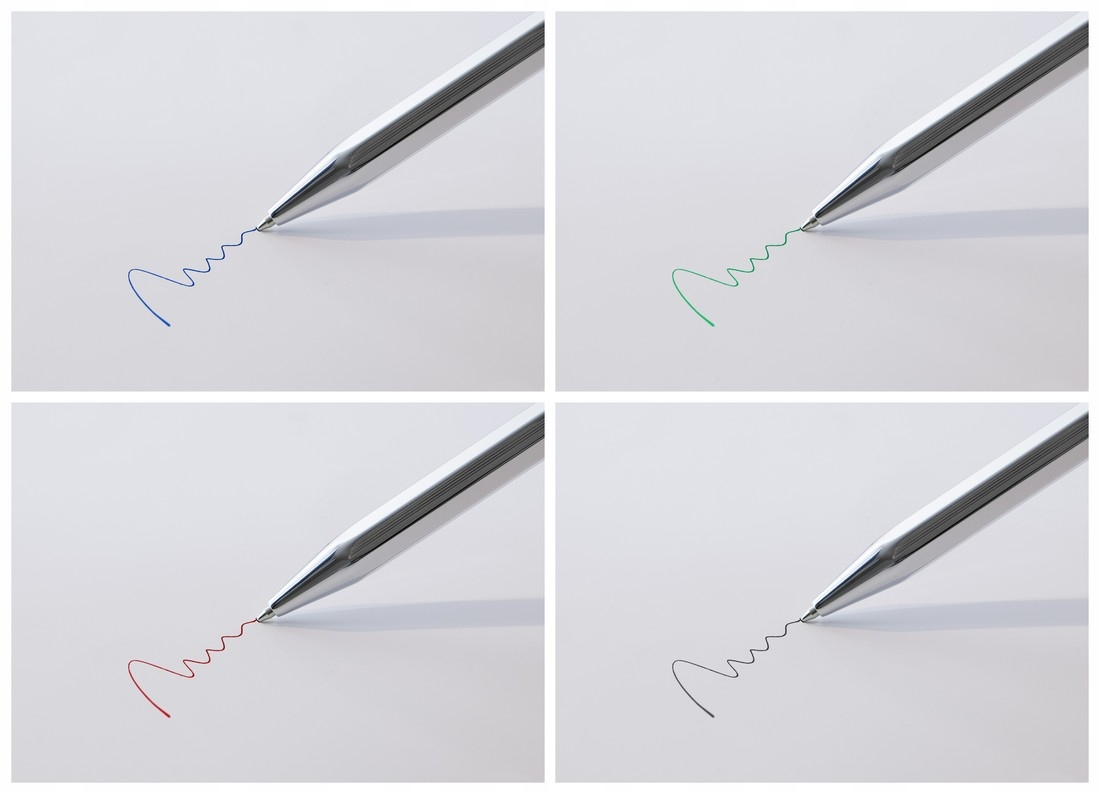 DŁUGOPIS CAŁY METALOWY 4 - KOLOROWY Kod producenta O2-201VC