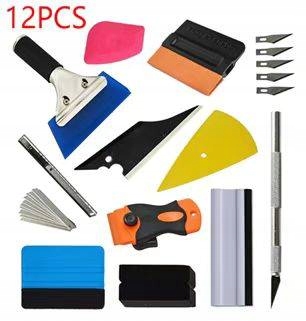 Komplet rakli do przyciemniania szyb folią12 eleme