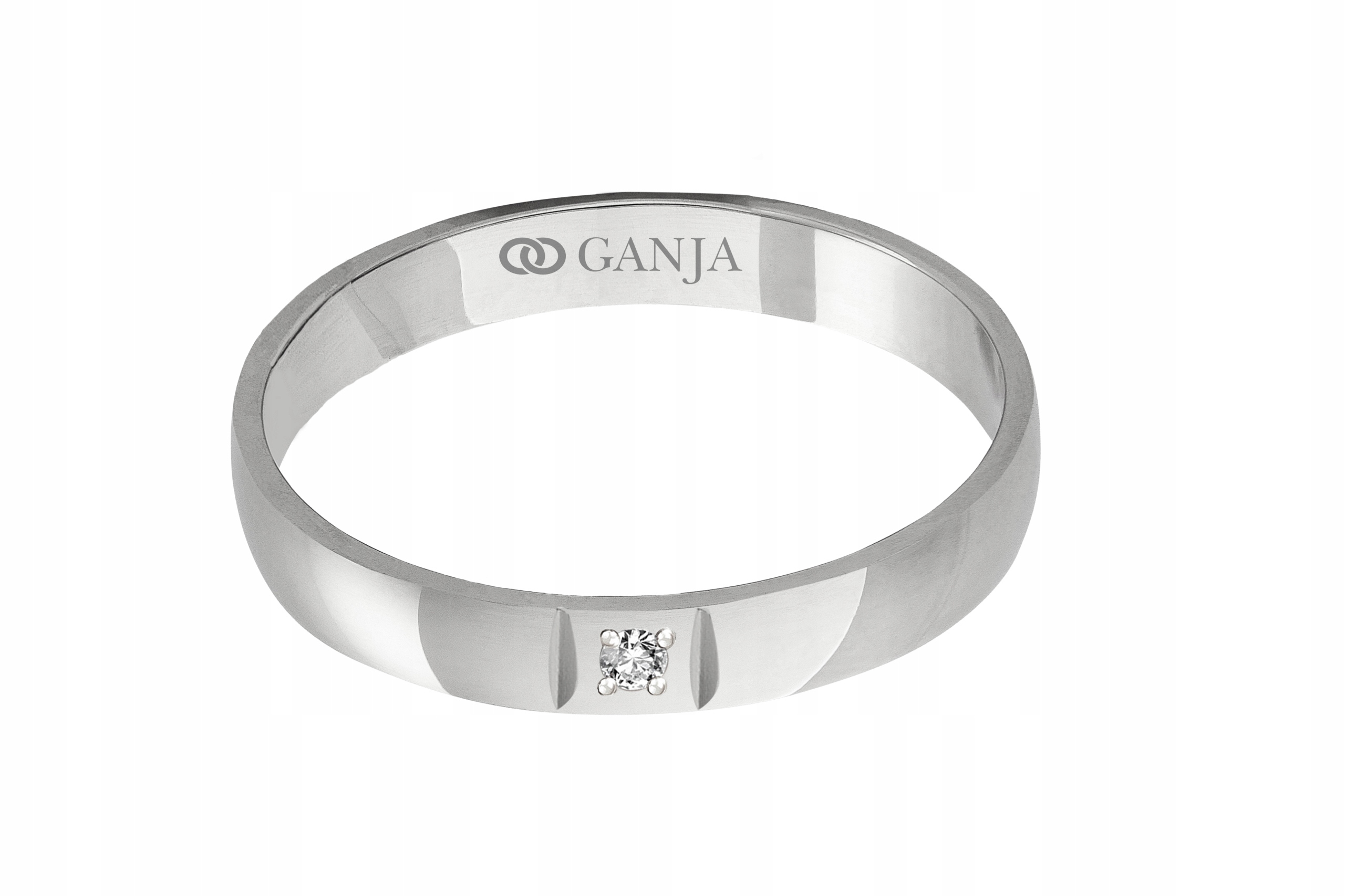 Prstýnek ryzost 925+GRAVÍROVÁNÍ 3 mm BS14 Svatba