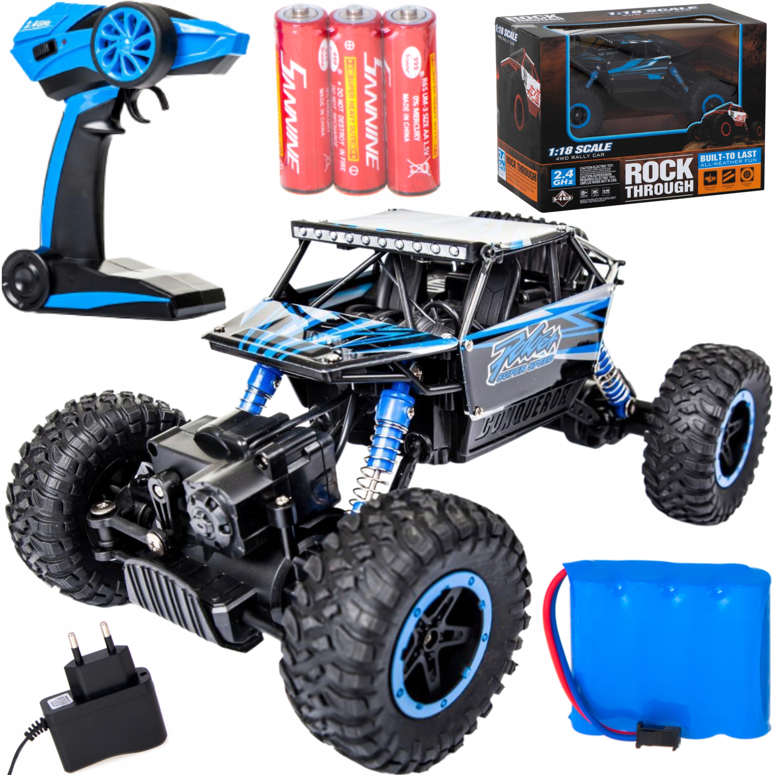 

Samochód Rc Zdalnie Sterowany 4x4 Auto Na Pilota