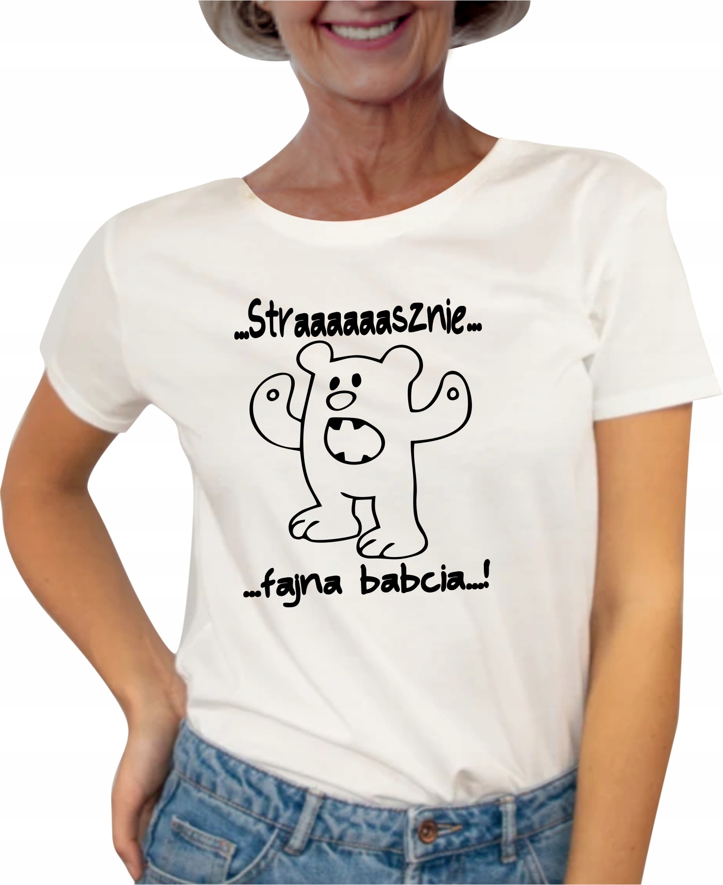 

Koszulka Bluzka T-shirt Prezent Na Dzień Babci 484