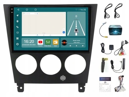 Rádio Navigace Subaru Párty 2002-2007 Wifi Carplay Android 8/256GB Sim