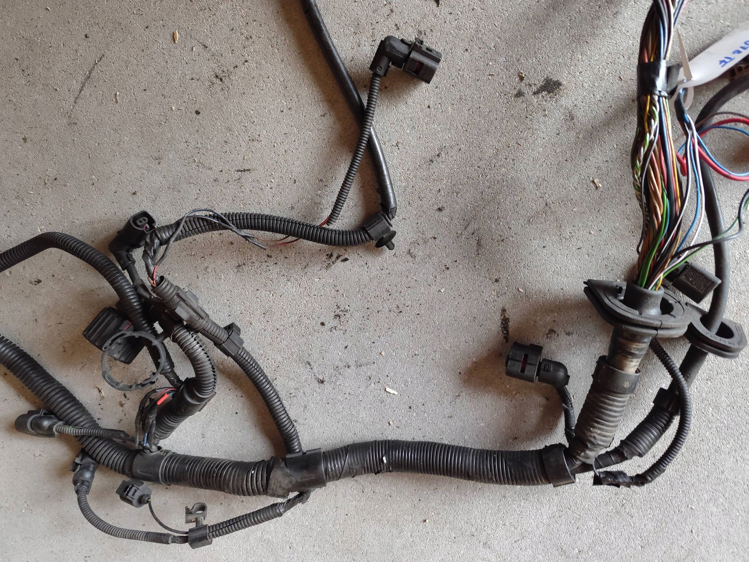 bundle wiring electrical of the engine VW T5 1.9 TDI 7H0971078TF