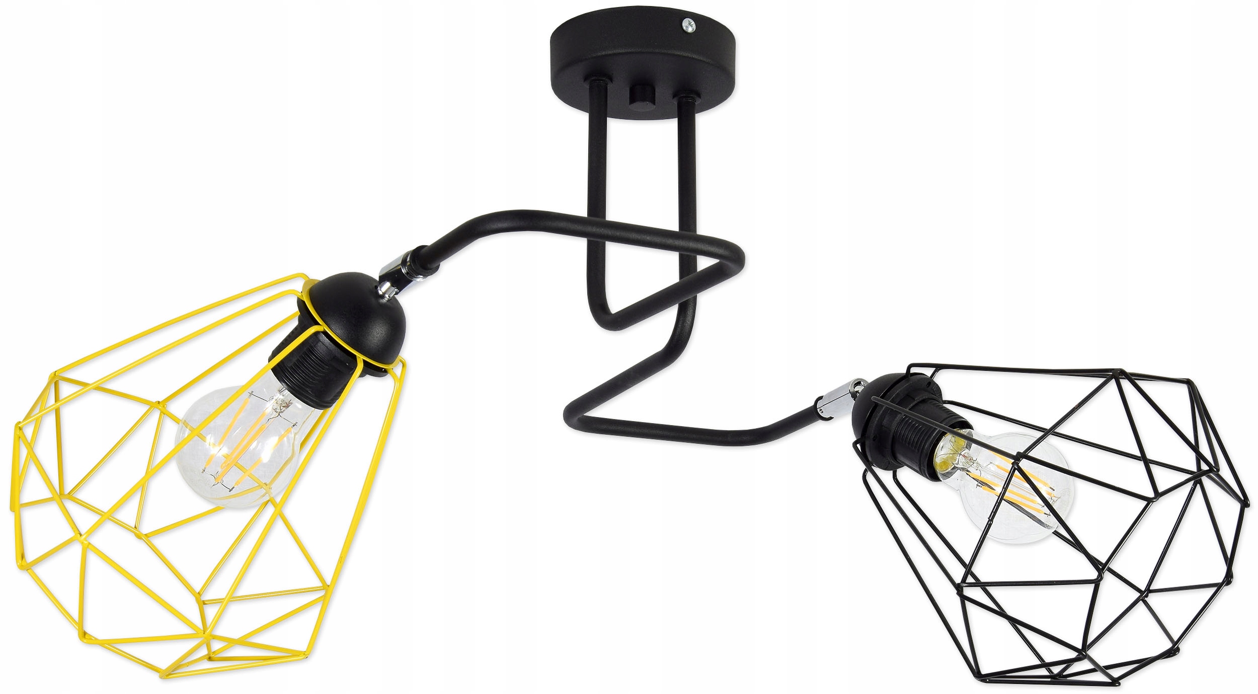 

Lampa Sufitowa Żyrandol Dzieci Loft Edison Led