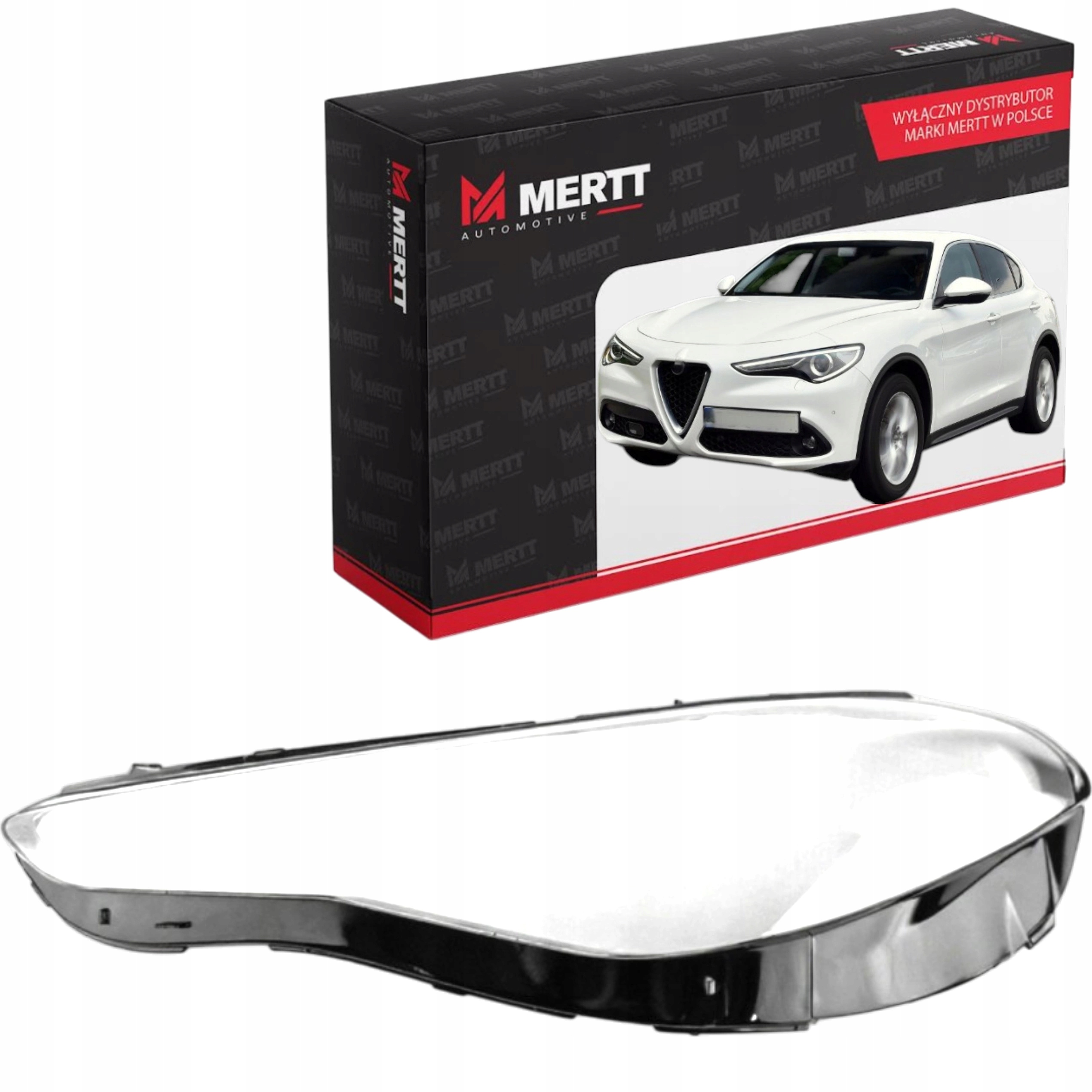 Alfa Romeo Stelvio 2016-2022 Klosz Levý Sklo Reflektoru Lampy přední
