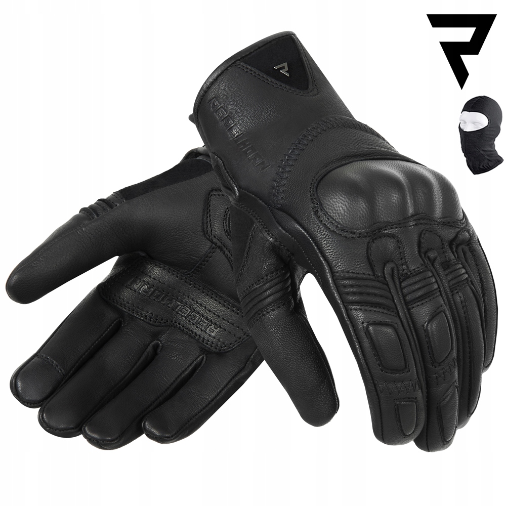 Motocyklové Rukavice Rebelhorn Thug II Dámske Kožené Darček