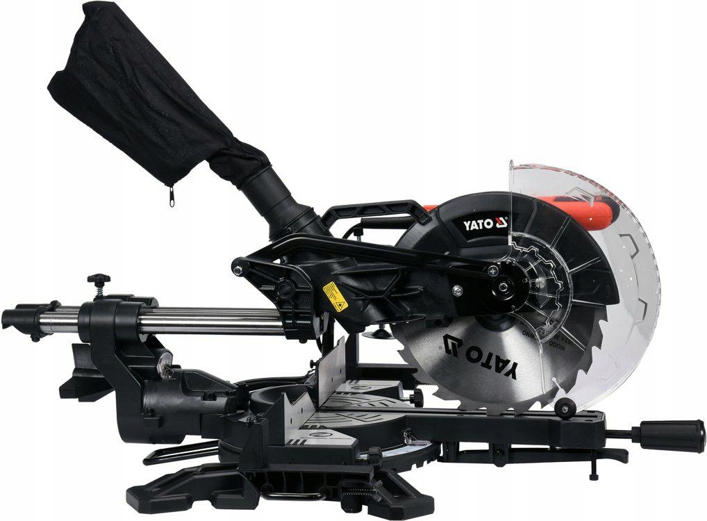 Yato Piła Ukośnica 1800W Z Posuwem, Laser 255mm YT-82173