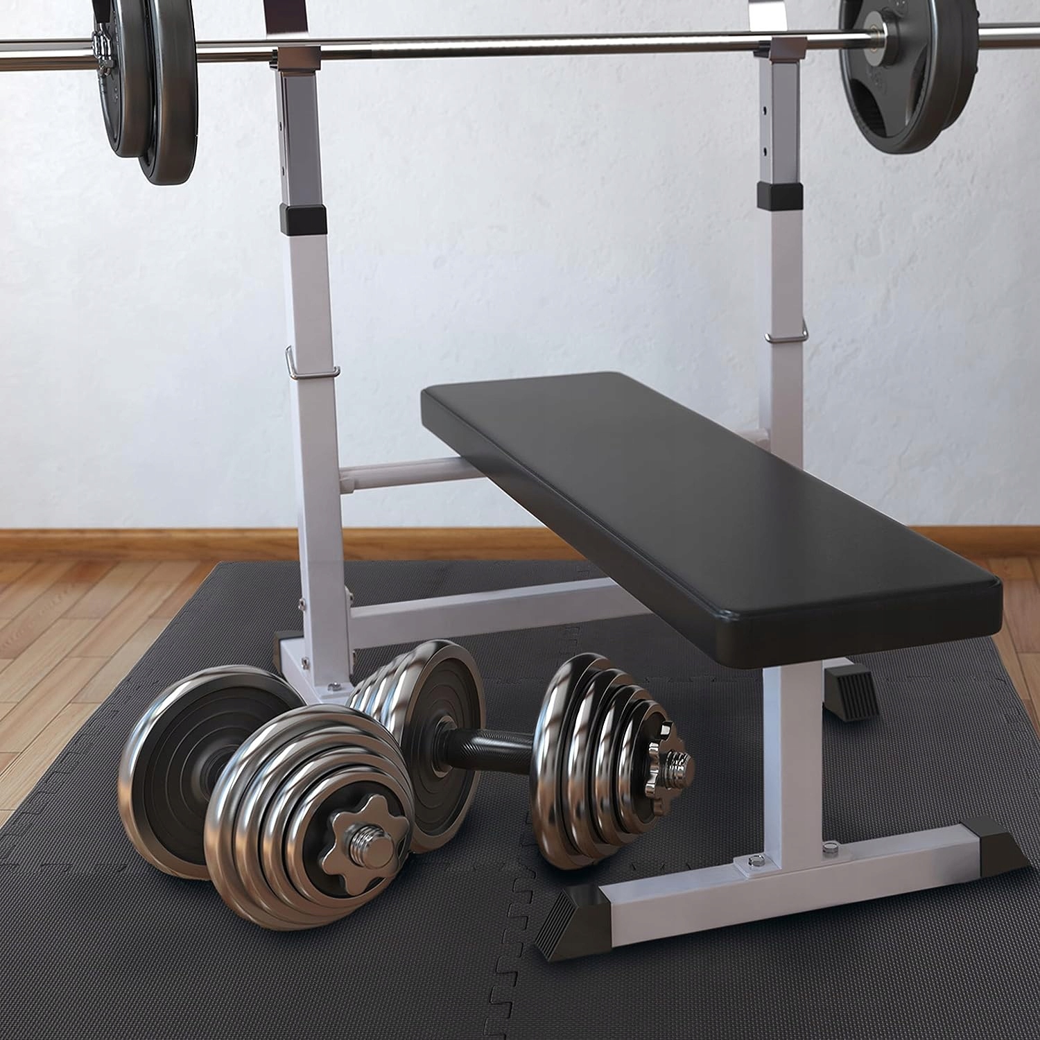 Mata puzzle 6 szt pod sprzęt do ćwiczeń na siłownie 120x180 x1cm Długość 180 cm