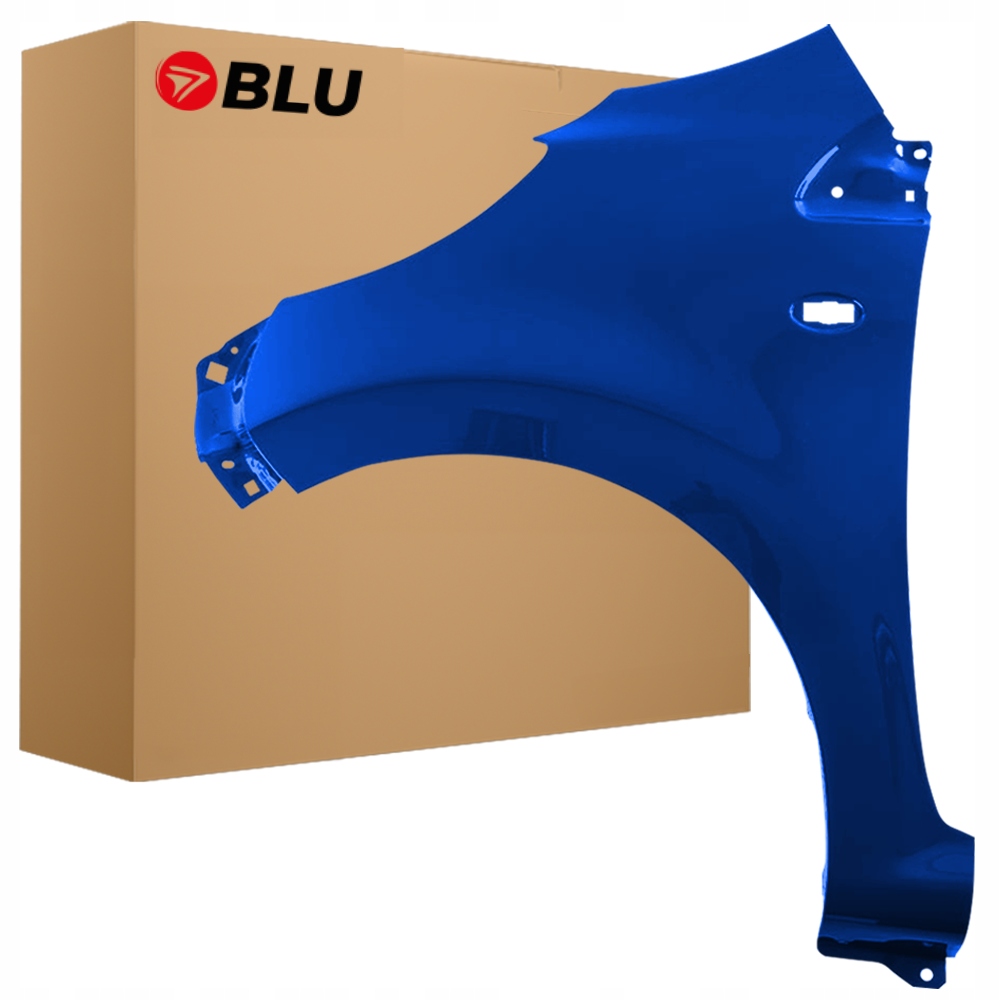 Blu Blatník Peugeot 107 Knr levý modrý 05-14 přední pozink BlauDamas