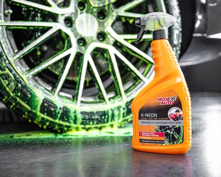 MOJE AUTO X-NEON PREPARAT DO FELG I OPON 750ML Producent Moje Auto
