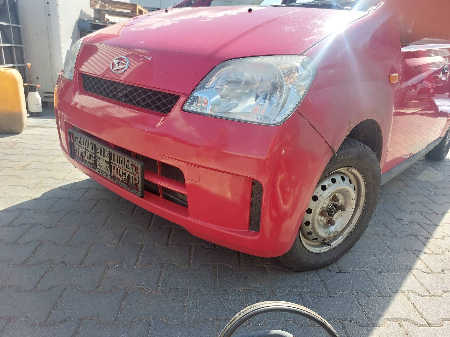 bumper front DAIHATSU CUORE VI R29