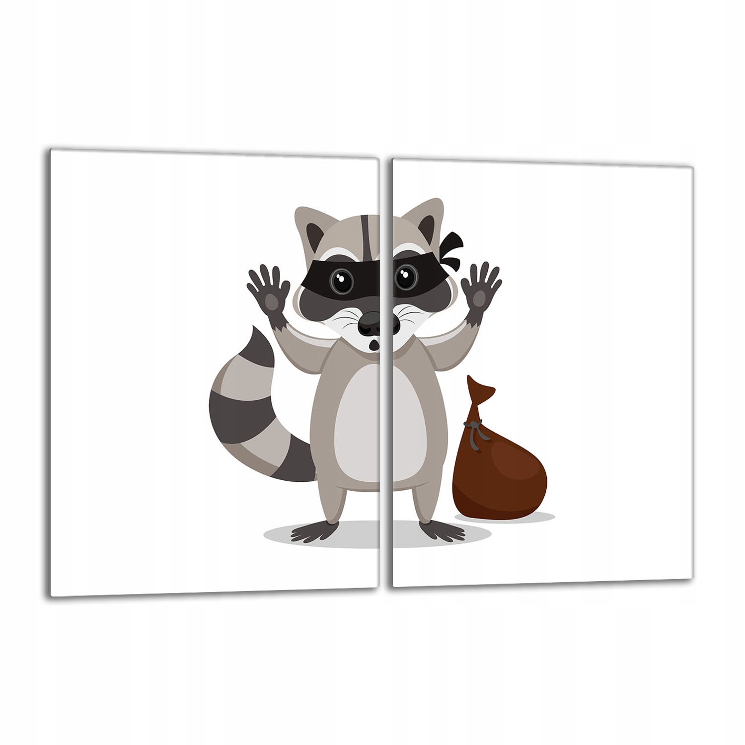 Skleněná ochranná deska na sporák 2x40x52 Přístřešek do kuchyně