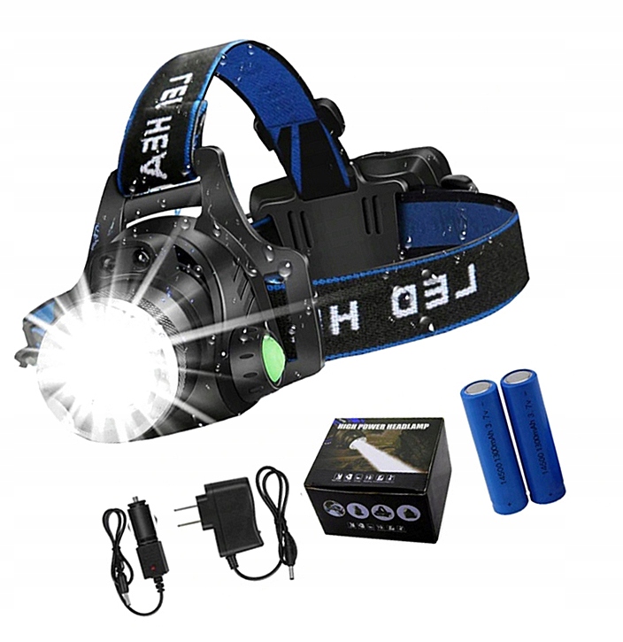 LATARKA A6C87 CZOŁOWA LED ZOOM CREE XM-L T6 CZOŁÓW