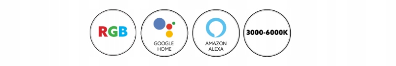 TAŚMA RGB 5m WiFi SMART LED ZESTAW 24W + Zasilacz Moc 24 W