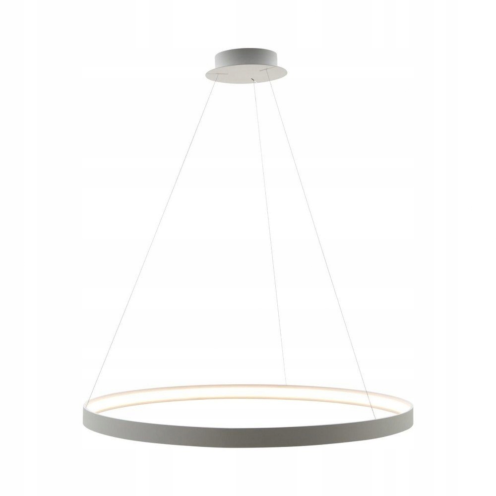 Bílé kulaté závěsné svítidlo Led kroužek Circle 110 LA0717/1-WH Zuma Line