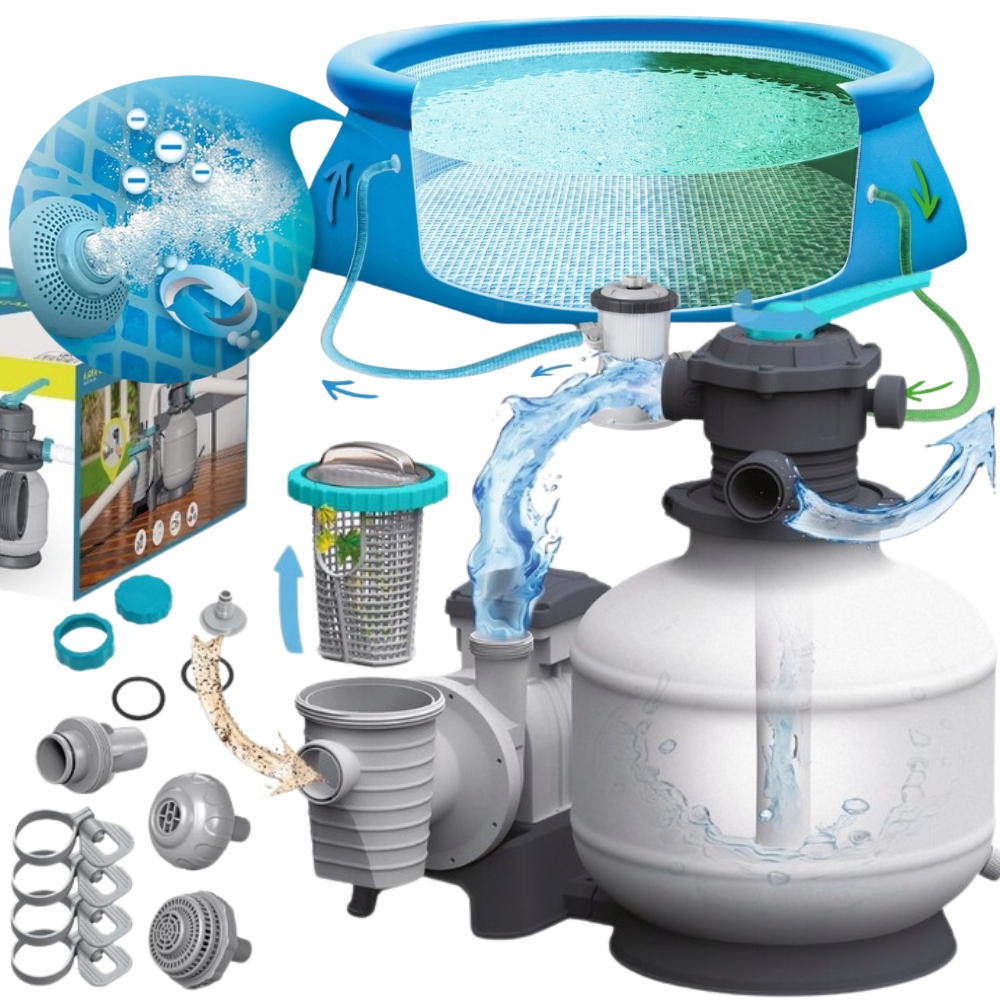 Mocná Filtračná Piesková Pumpa pre vodný bazén Bestway 6056 l/h
