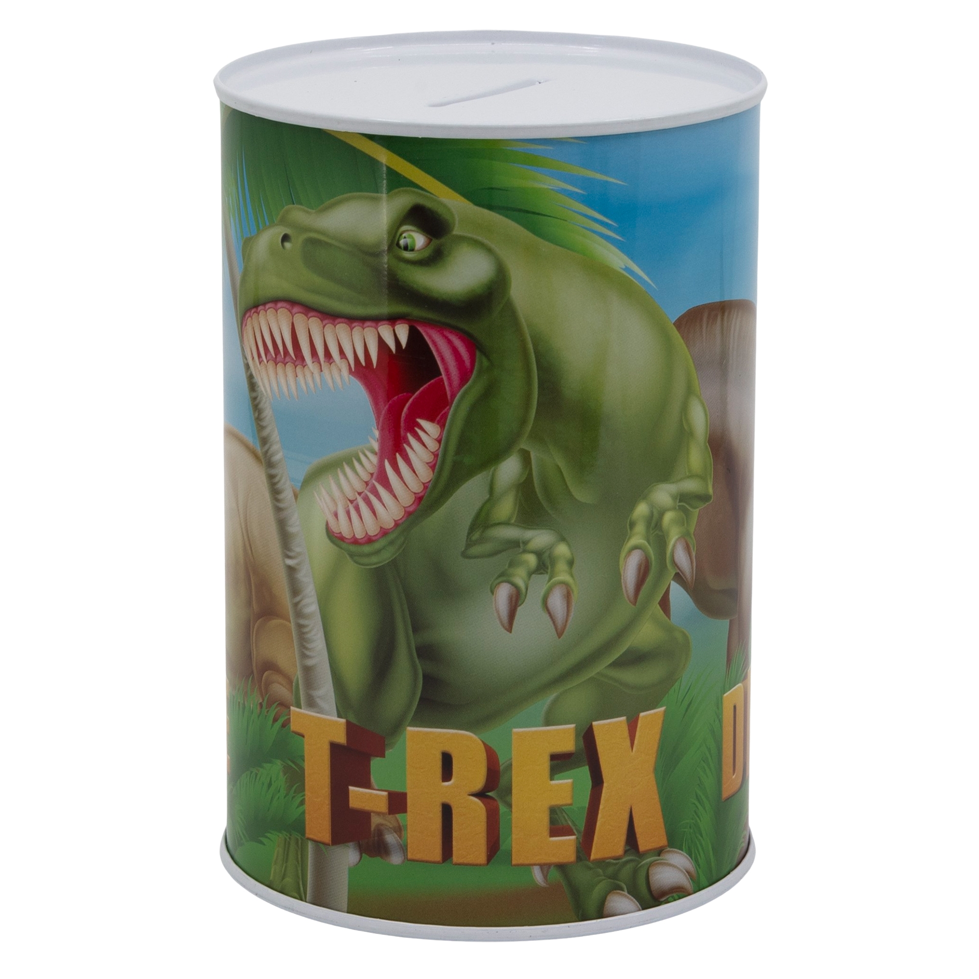 

Dinozaur Skarbonka Puszka Duża XL Metalowa T- Rex