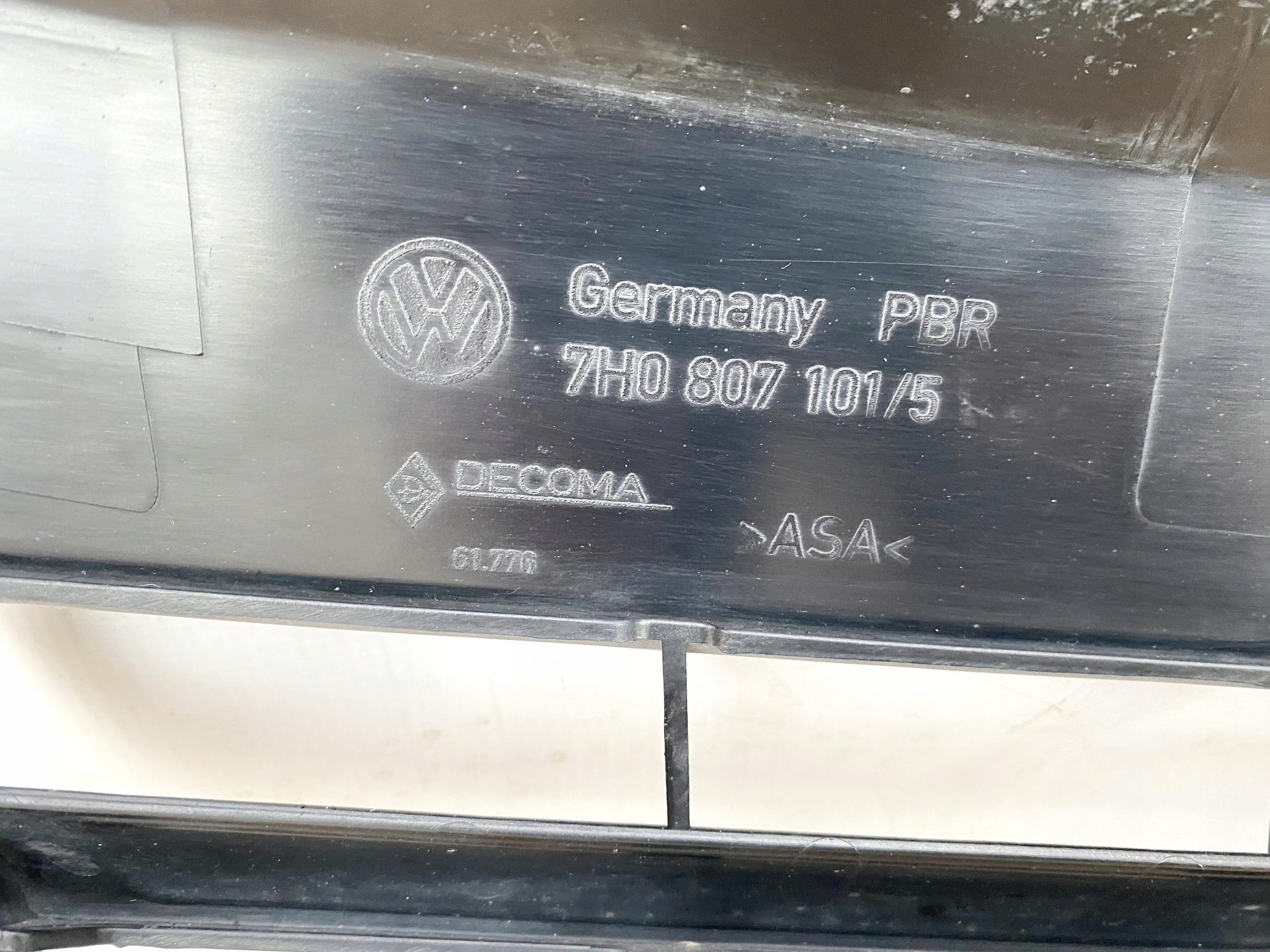 VW T5 TRANSPORTER 03- GRIGLIA Originale 7H0807101/5