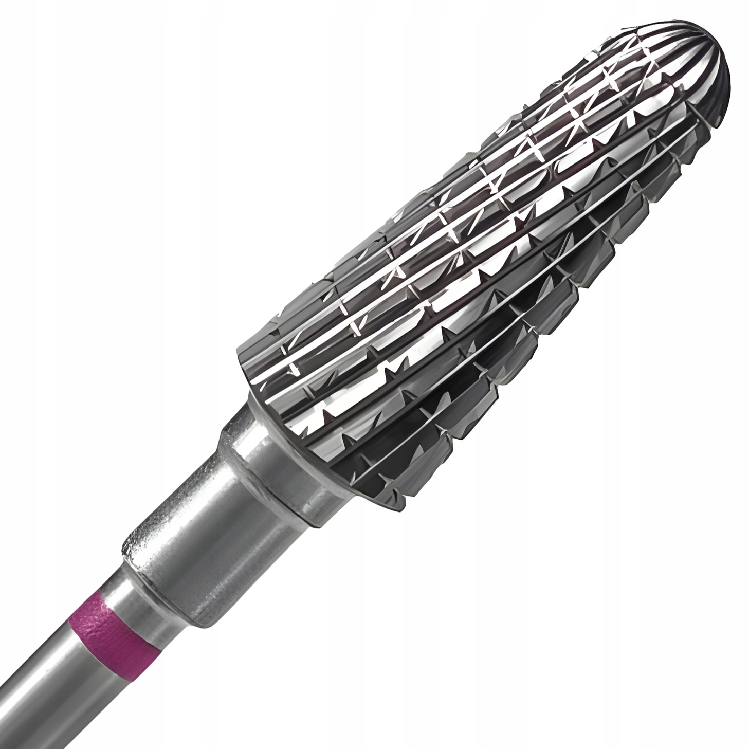 Staleks Frez z Węglika Spiekanego Stożek Fioletowy 6/14 mm FT70V060/14