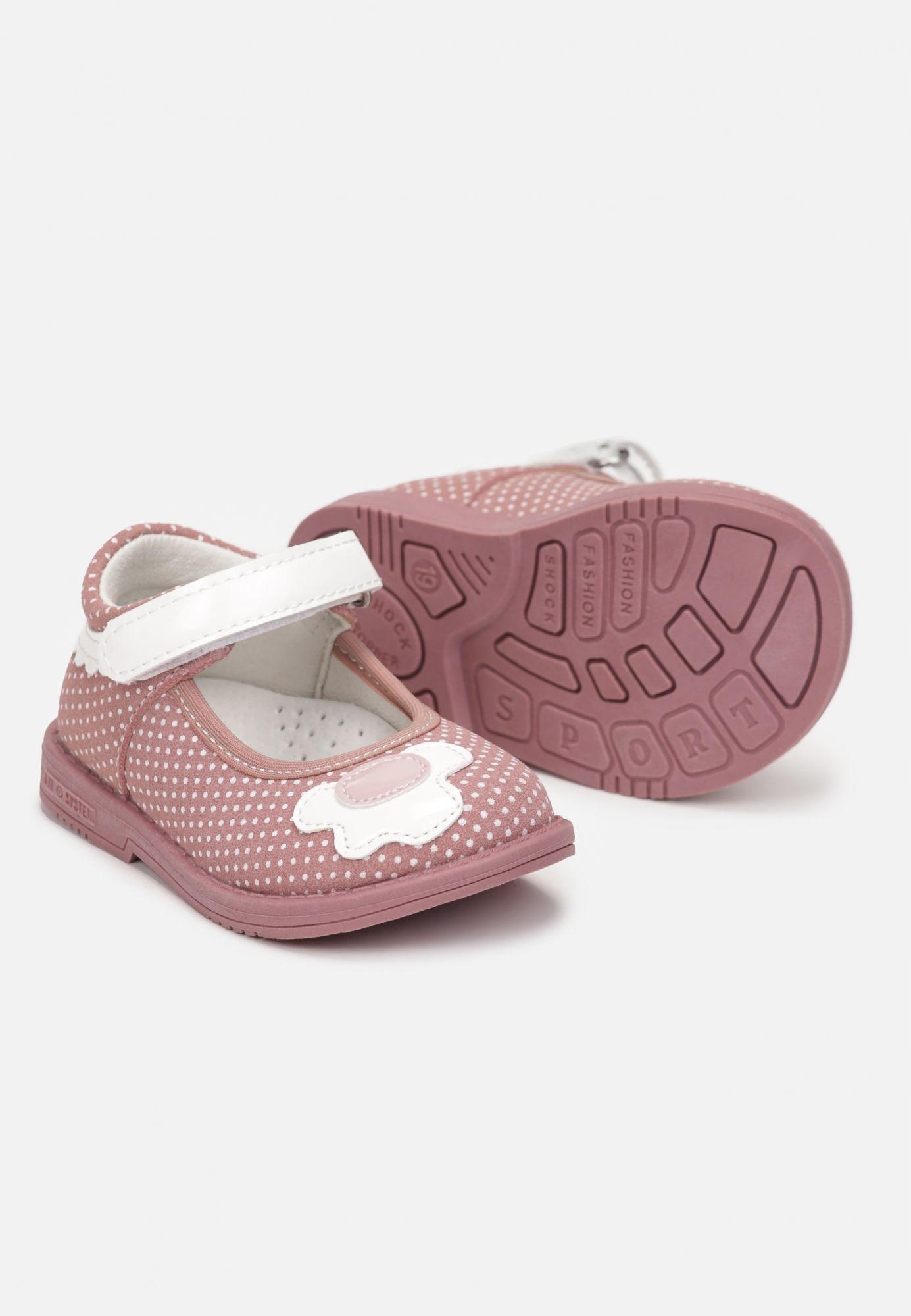 

Born2Be Różowe Balerinki 19 Ekoskóra Casual