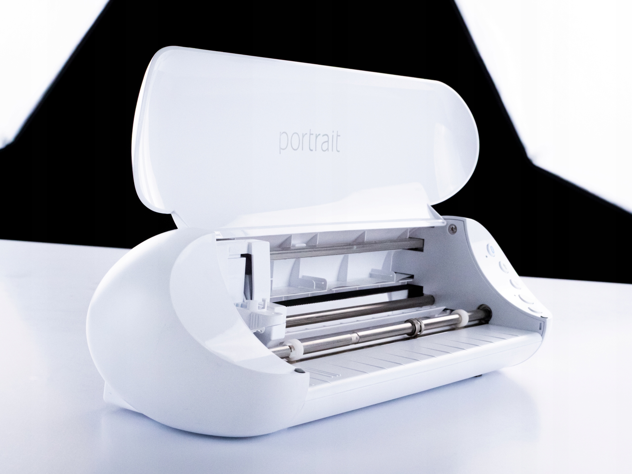 Ploter tnący Silhouette Portrait 3 biały używany Model Portrait 3