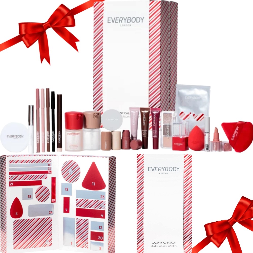 Everybody London Adventní Kalendář 24 Kusů Kosmetika Make-up Dárek K Svátku