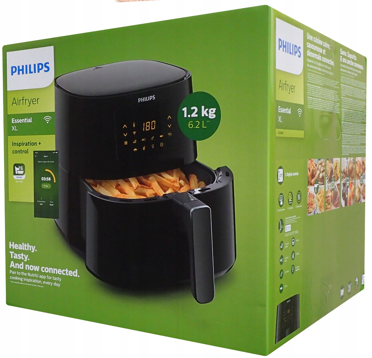 

Philips HD9280/90 AirFryer Frytkownica WiFi 5 osób
