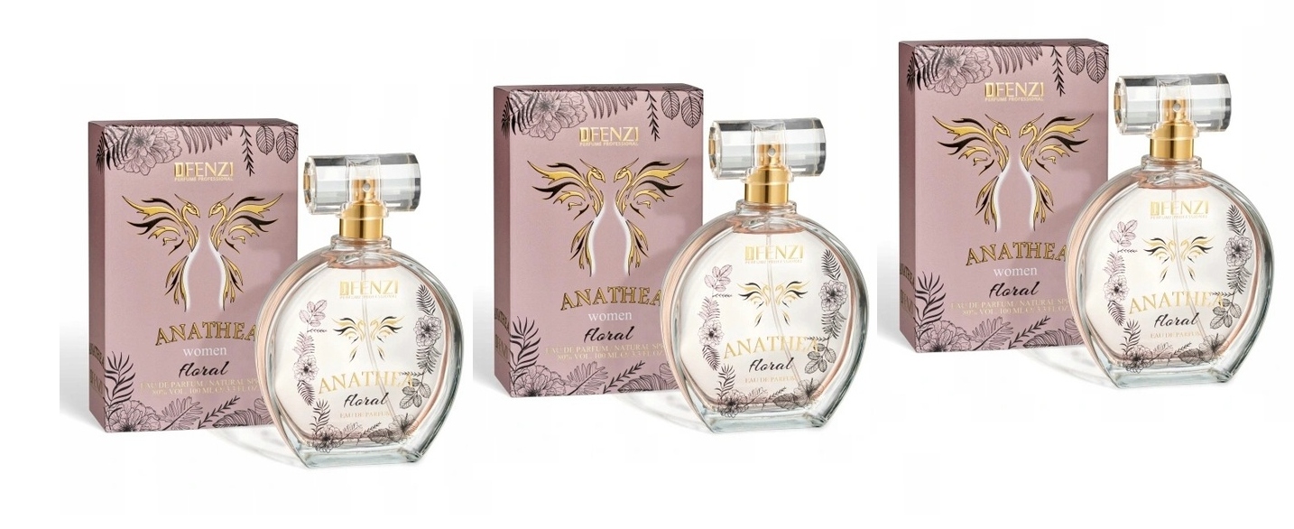 JFenzi Anathea Floral 3x100ml eau da parfum Set